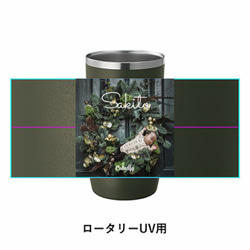 CUSTOM ORIGINAL TUMBLER 450ml (OLIVE) 3枚目の画像