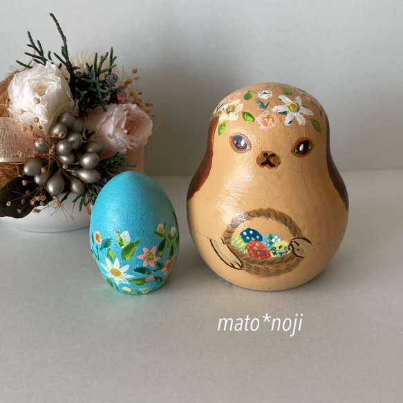 卸売 ♪sale中3,500円→3,000円♪イースターエッグ ぽってり 卸売 ♪sale中3,500円→3,000円♪イースターエッグ ぽってり
