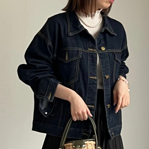 未使用[デジグアル]オシャレGジャン♪ デシグアル Desigual DisneyコラボレーションGジャン （ブルー