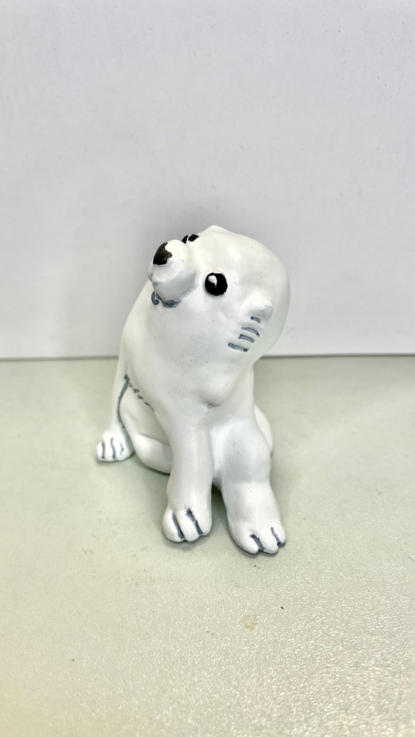 長澤芦雪の犬のフィギュア 3枚目の画像