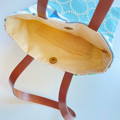 ミナペルホネン ハンドメイド ミニトートバッグ トートバッグ