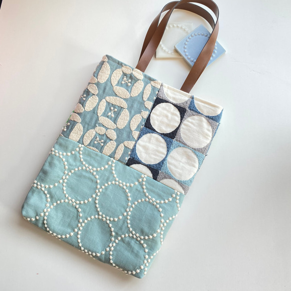 ミナペルホネン ハンドメイド ミニトートバッグ トートバッグ