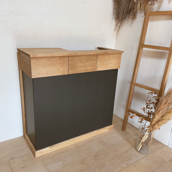 レジ目隠し台ハンドメイド