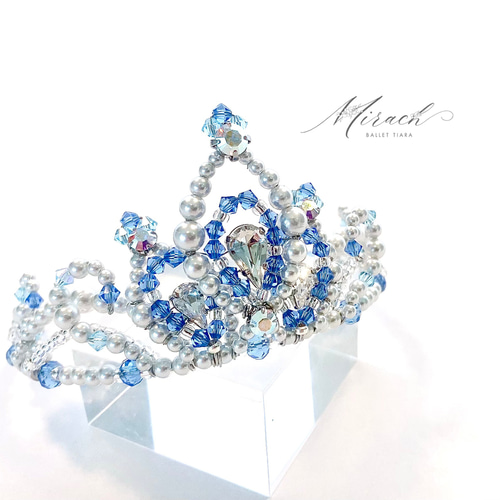 フロリナ王女のクラウン型バレエティアラ ※受注作品 ヘッドドレス