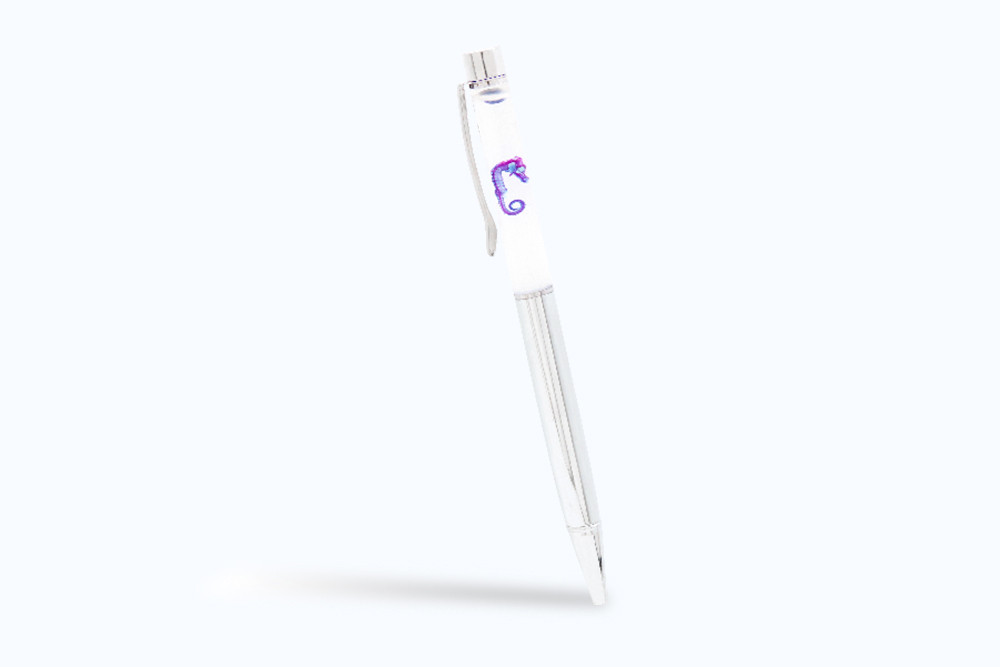 【透明標本工房フィッシュハート】透明標本ペン - キス・ザ・タツノオトシゴ 海馬レイディ        Ω