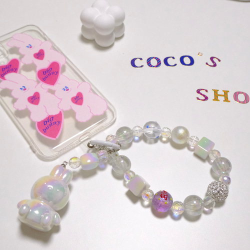 a084】❤︎新作❤︎ 豪華×兎×クリームホワイト色【子供大人兼用