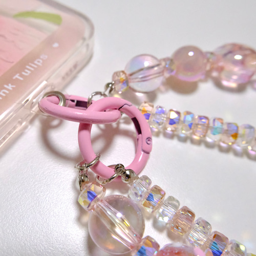Amazon | CASETiFY バタフライ スマホストラップ - オーロラ