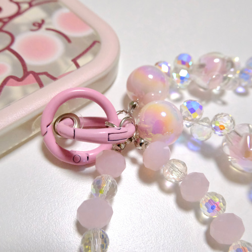 a097】❤︎新作❤︎ 超豪華ダイヤモンド調×兎コーラルピンク色 a097】❤︎新作❤︎ 超豪華ダイヤモンド調×兎コーラルピンク色