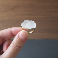 磨りガラス風 雲のリング 指輪・リング KoKa 通販 15569777