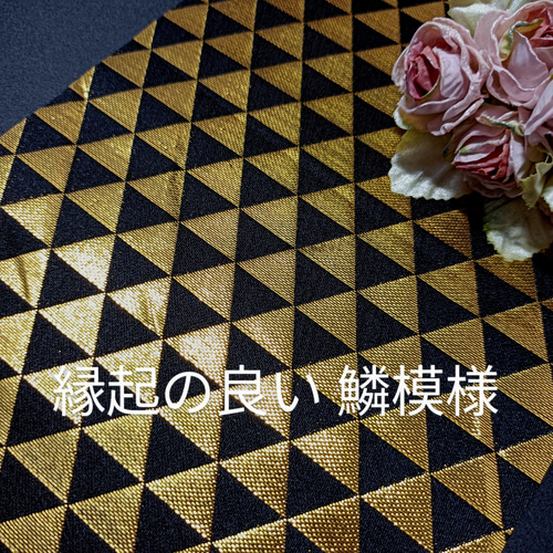 祝鶴✵中»つまみ細工髪飾り (金通し金黒) 成人式 結婚式 卒業式 祝賀会
