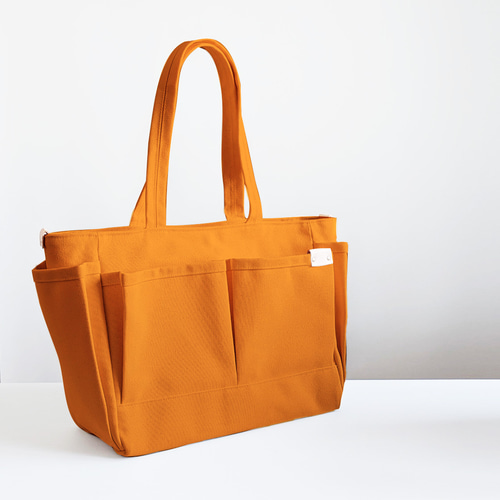 769f.c.色々選べる】ポケットいっぱいトート(ワイドサイズ・全24色