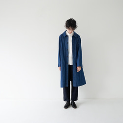 ライトオンスオーガニックデニムコート/light ounce organic denim coat 20枚目の画像