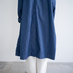 ライトオンスオーガニックデニムコート/light ounce organic denim coat 8枚目の画像