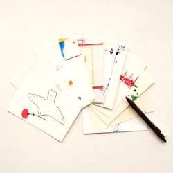 ⑤「冬空」ポストカード　※同柄3枚 3枚目の画像