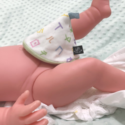 印刷をピックアップ。ダブルガーゼ 男の子 赤ちゃん 尿漏れ防止キャップ ピーピーティーピー（2人でグループ入り） ⎢ ふりがな 5枚目の画像