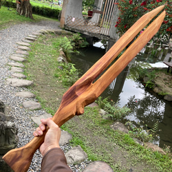 我販劍　魔劍　黥天　藝術木刀木劍　運動太極劍 cos　魔劍 第2張的照片