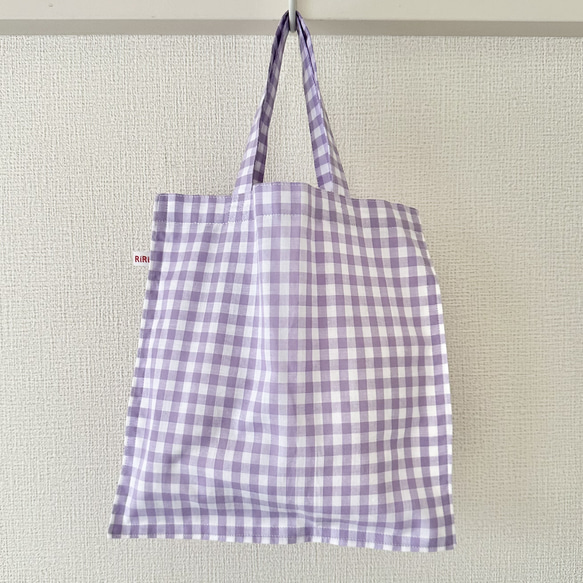 BASIC GINGHAM TOTE MINI 9枚目の画像