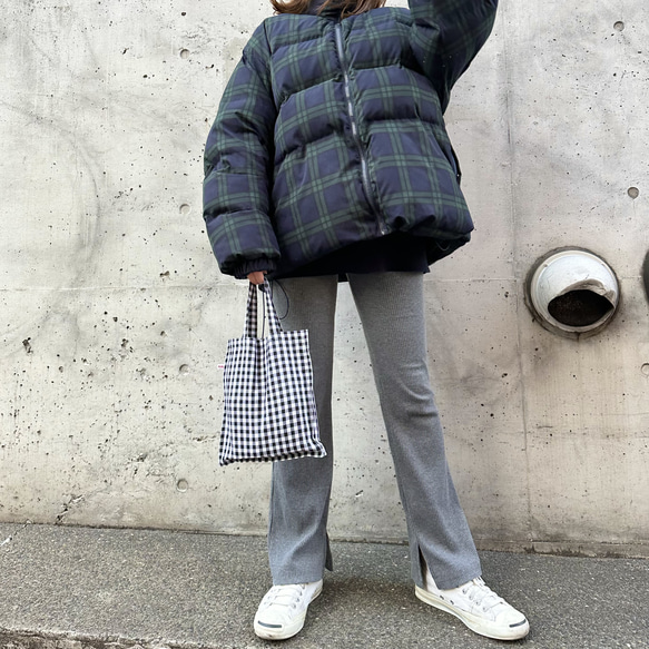 BASIC GINGHAM TOTE MINI 2枚目の画像