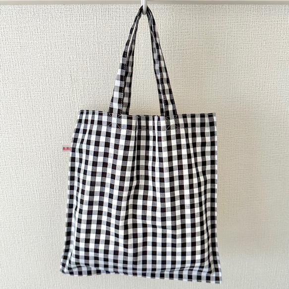 BASIC GINGHAM TOTE MINI 7枚目の画像