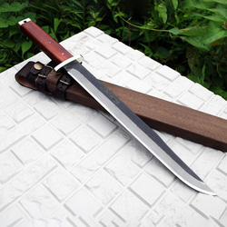 [預訂銷售：交貨時間 6-8 個月] Akinosaku Toshu Ishin Isshaku Sword Damascus 第1張的照片