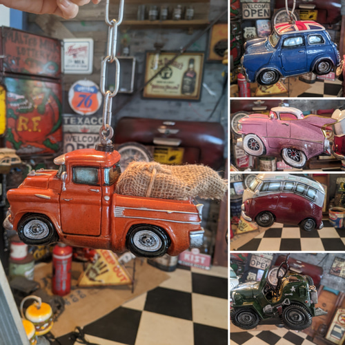 ザ・アメ雑！ アメ車 ガーランド インテリアオーナメント アメリカン