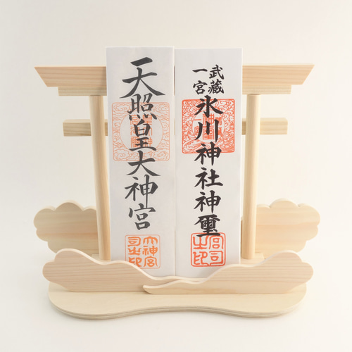 御朱印帳立て《鳥居》 置き・壁掛け兼用 御札立て その他