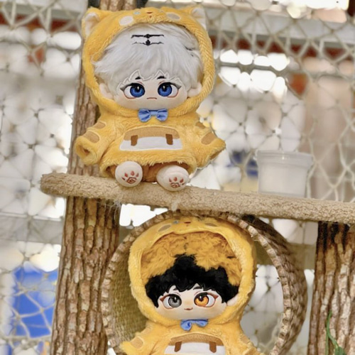 着せ替えぬいぐるみ服 20cmぬいぐるみ 20cmぬい服 猫 オレンジ トラ猫