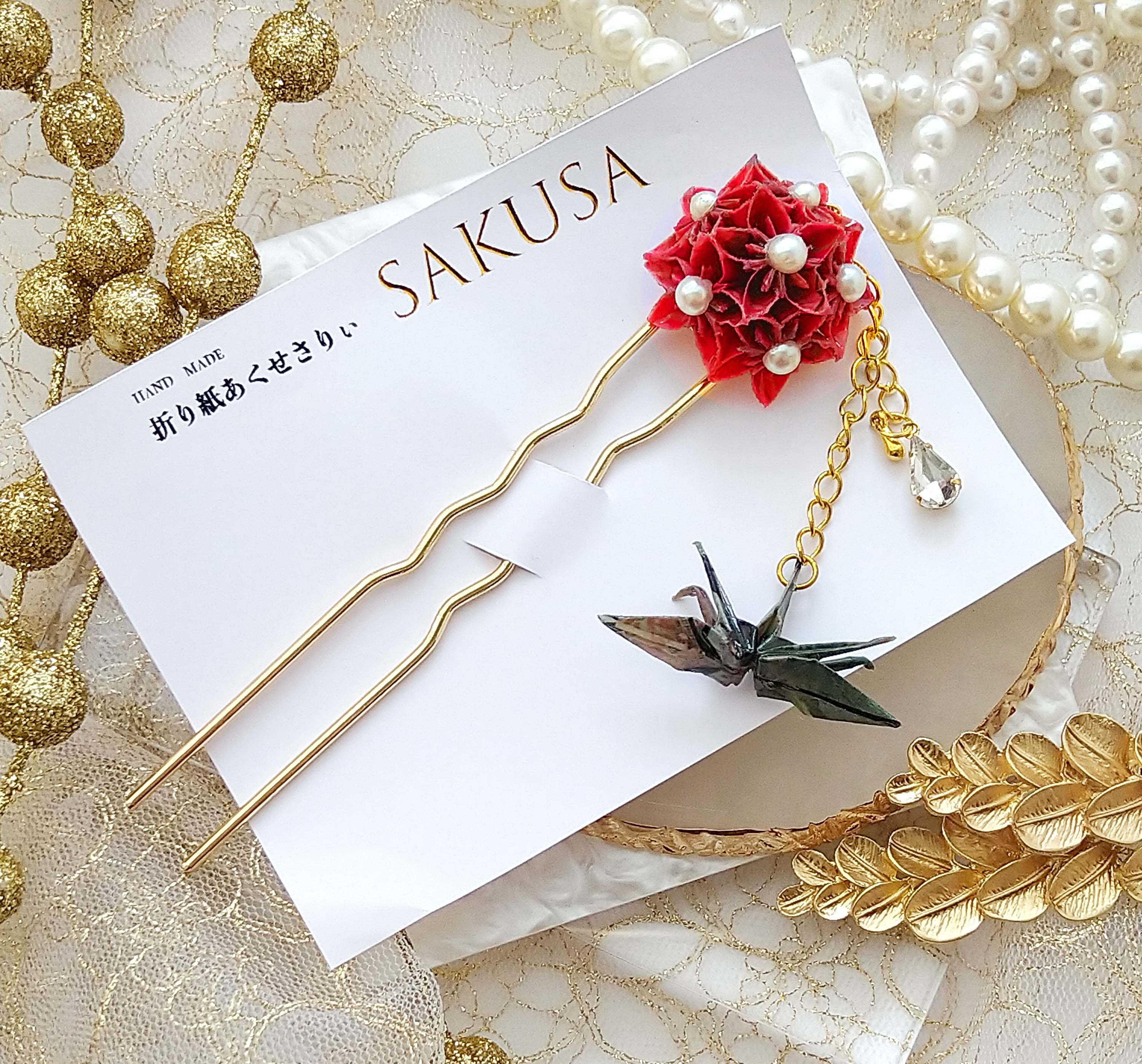 flua flower かんざし 3点セット 【ゼクシィ掲載】 flua flower かんざし 3点セット 【ゼクシィ掲載】 flua flower