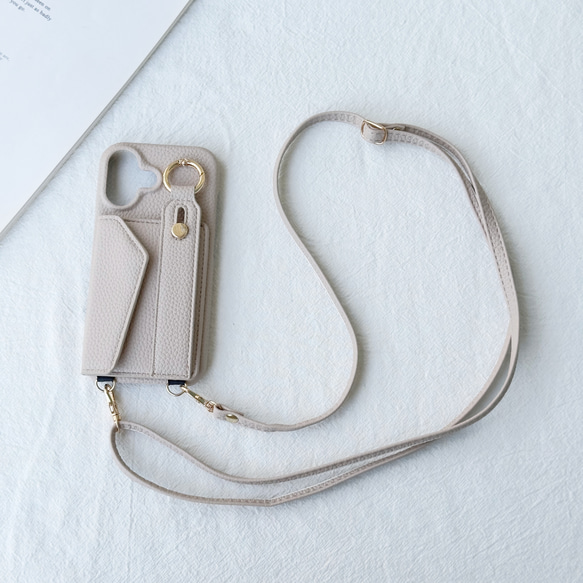 バイカラー バンド付き iPhone 17 16 15 14 ケース Galaxy S25 スマホ