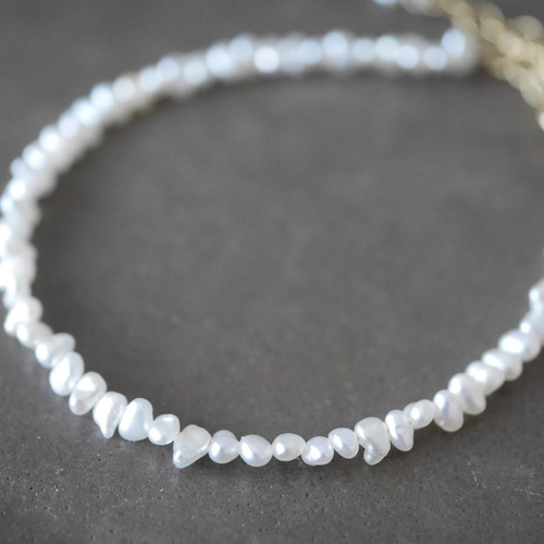 艶やか◇あこや真珠のケシパ－ルブレスレット◇K14GF◇即納