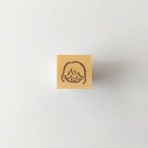 消しゴムはんこ。女子はんこ 消しゴムはんこ☆女の子イラスト - はんこや小熊堂 | minne byGMO