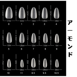 マグネットネイル　ネイルチップ　つけ爪　黒 9枚目の画像