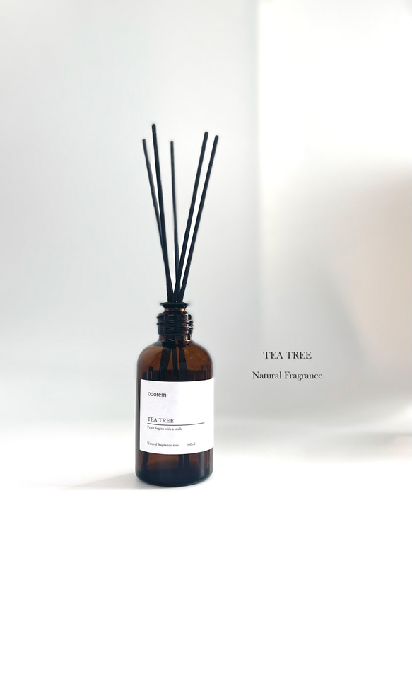 TEA TREE☆ティーツリー☆　Natural Room Fragrance　ディフューザー　ルームフレグランス 2枚目の画像