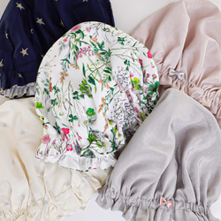 更新 [2 件] 雜誌精選 | 可水洗國產絲綢睡帽 | 2 件套可供選擇 | 日本製造絲綢睡帽 第8張的照片