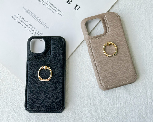 【Harper & Blake】お洒落カード収納ミラー付スマホケース USA Harper & Blake】お洒落カード収納ミラー付スマホケース トラ