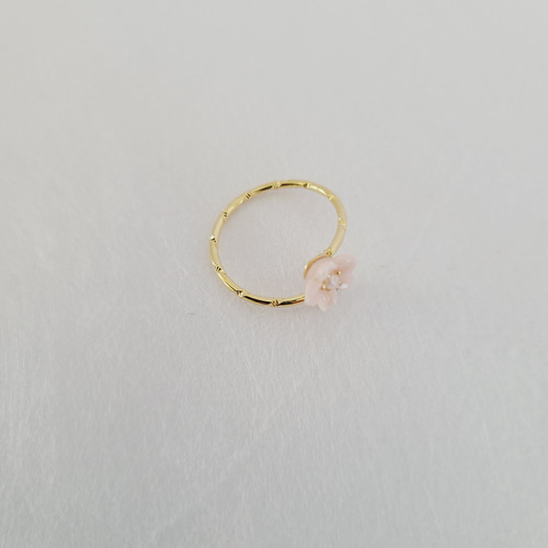 チェコガラス　ガラスストーンリング 再販】チェコガラスリング【14✕10mm 全3色】 | せなは商店