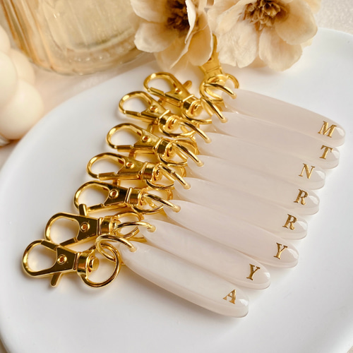 モンブランさん専用]お名前キーホルダー ネームタグ プレゼント プチ