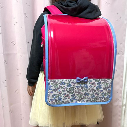 見本用 ランドセルカバー オーダー ハンドメイド 家庭用ミシンで作ってみよう！！】簡単♪ランドセルカバーの作り方