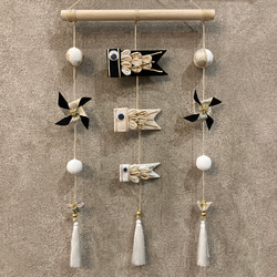 ひな祭り 雛祭り 吊るし雛 モダン おしゃれ ピンク系 タペストリー