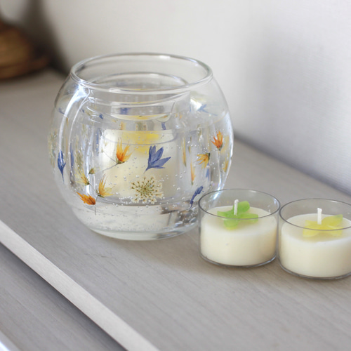 グラスキャンドル キャンドルホルダー アロマキャンドル キャンドル 母