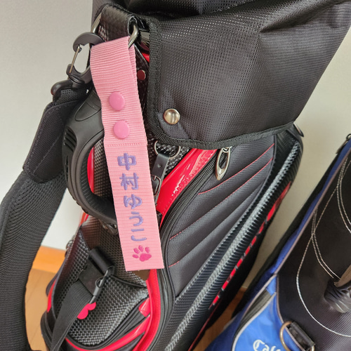 ネームタグ 裏地あり 刺繍 名入れ 名札 ハングルネームタグ スーツ