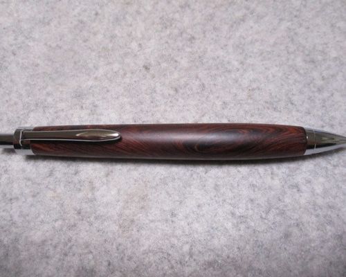 海南島黄花梨 中国産 世界最高峰 キヌカオイル仕上げ 木軸シャープ