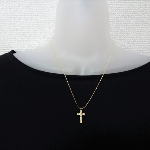 アンティーク ペンダント ネックレス 十字架 クロス アンティーク風 シンプル クロス ペンダント ロング ネックレス