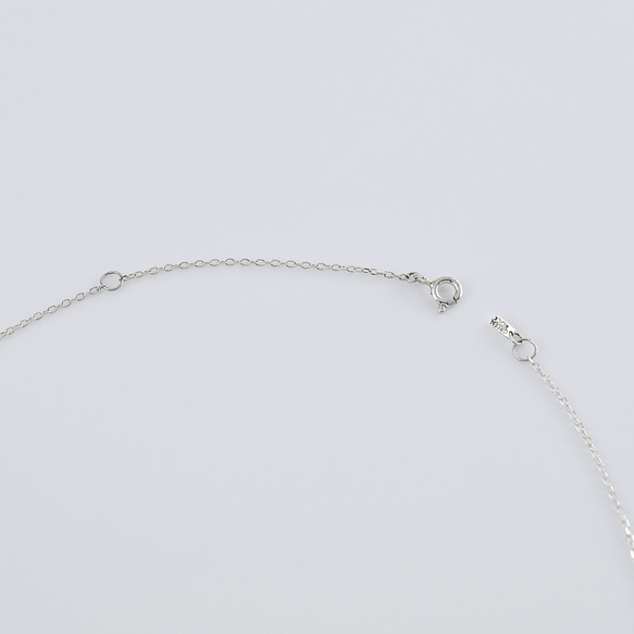 Rose Drop Long Necklace, SV925 5枚目の画像