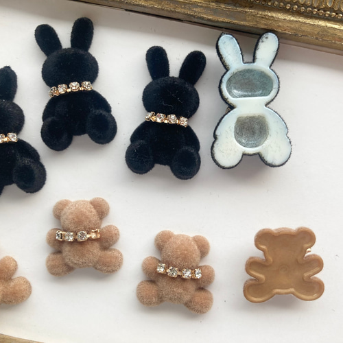 再入荷【2点お選びください】うさぎちゃん♡くまちゃん♡ライン 