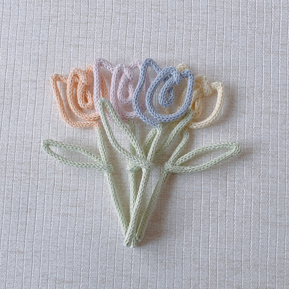 ウールレター　チューリップ 2枚目の画像