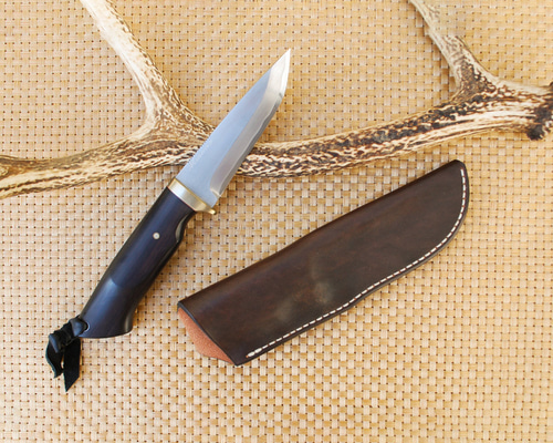予約販売 土佐鍛 マサノハンターナイフ 黒檀(masano-hunter-001) 包丁