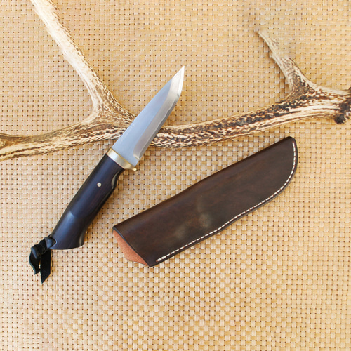 予約販売 土佐鍛 マサノハンターナイフ 黒檀(masano-hunter-001) 包丁