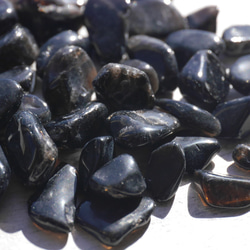 天然石モリオン(チベット産)約30g分約7～20mm大きめさざれ石詰合せ 穴なし 黒水晶[sa-230310-01] 7枚目の画像