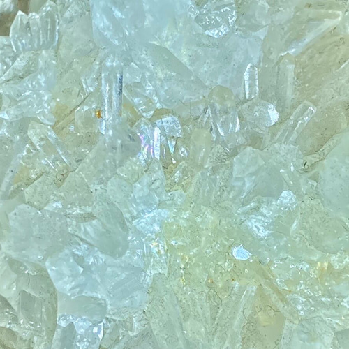 水晶 クラスター クリスタル 虹入り✨四川省 ニードルクォーツ クリスタル 水晶 クラスター